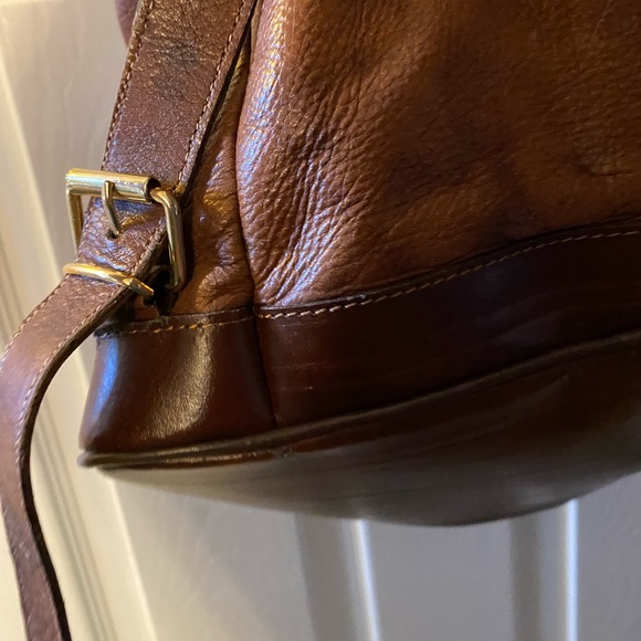 Vintage Leather backpack purse - Picture 8 of 11